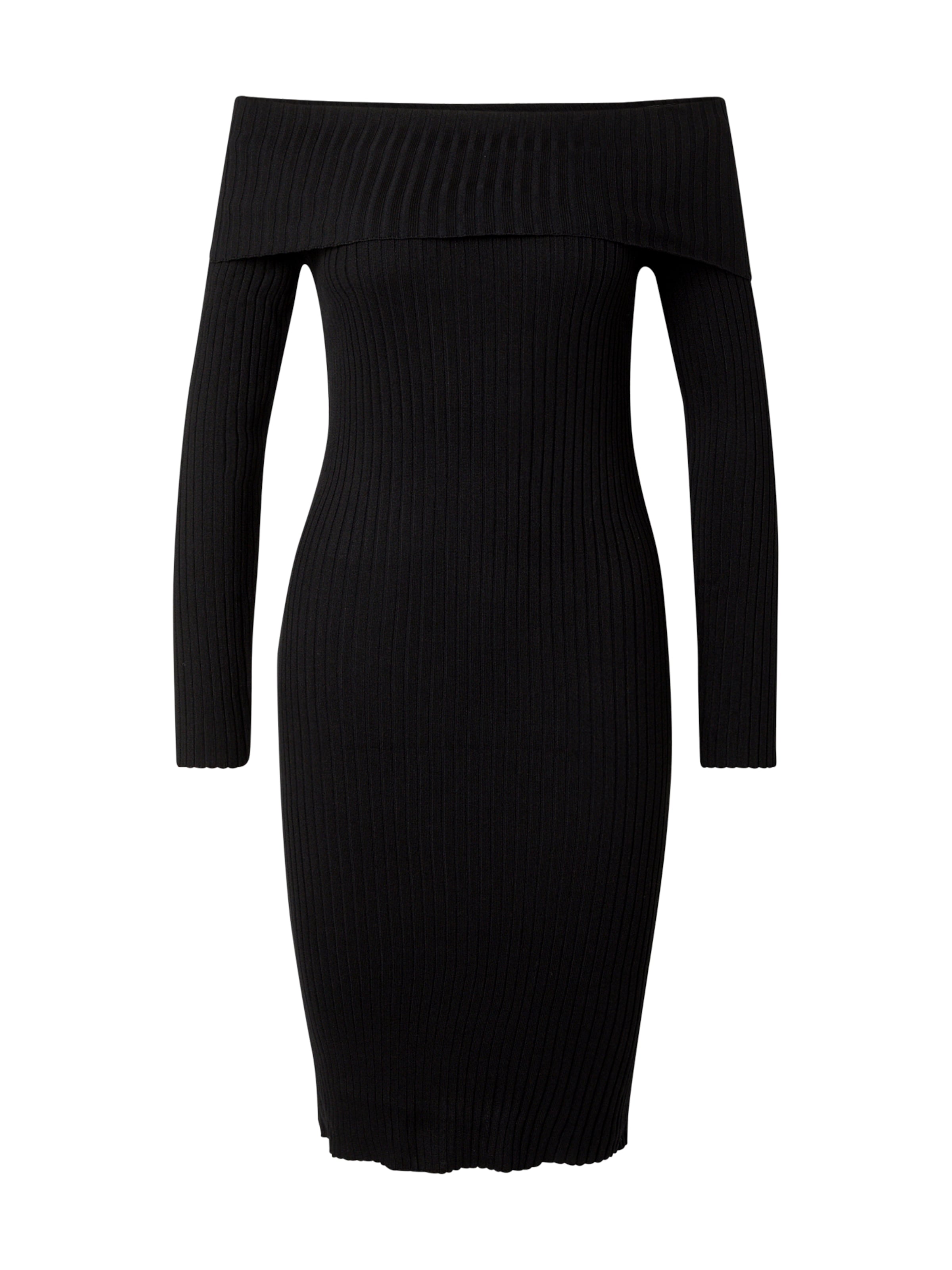 Noisy may Pletena obleka 'NMFIFI' | črna barva: sprednja stran