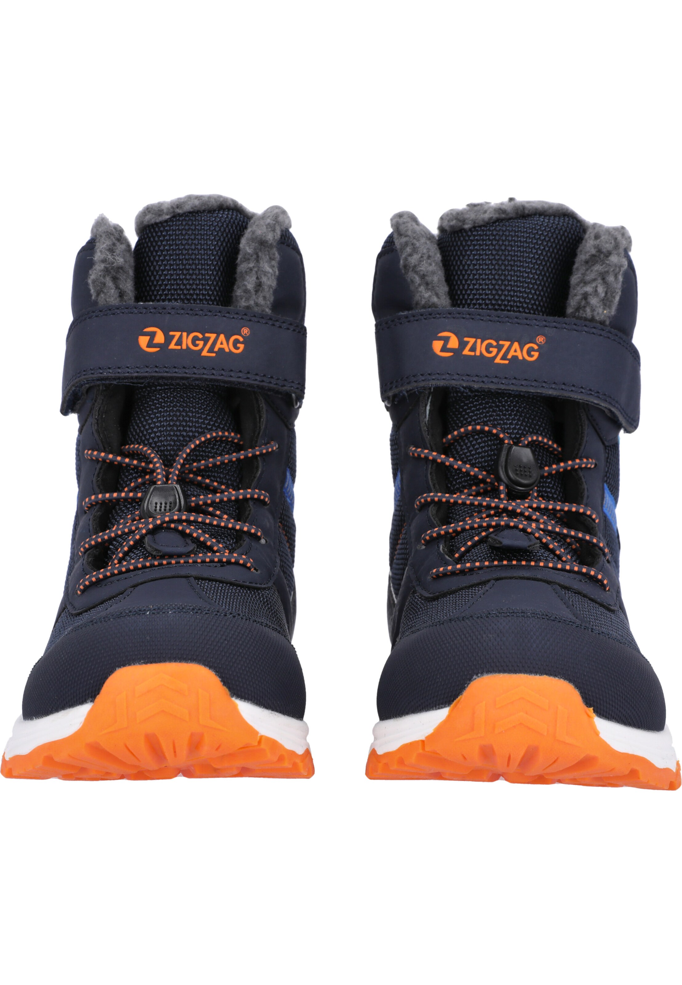 ZigZag Snow Boots in Blue