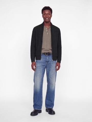 Jack & Jones Premium Kardigán 'JPRBLUCALLUM' - fekete