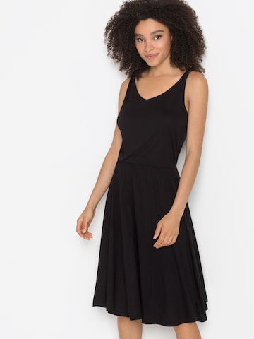 Rochie de la VIVANCE pe negru: față