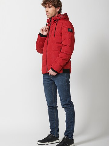 KOROSHI Winterjacke in Rot