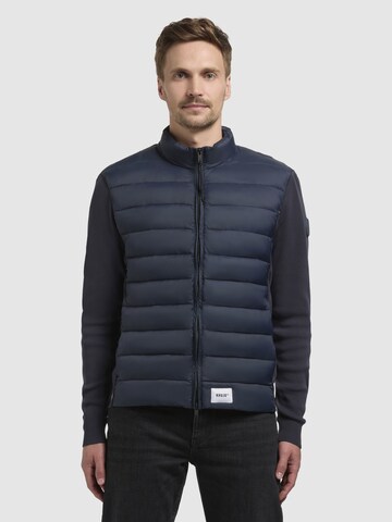 khujo Tussenjas 'Gideon' in Blauw: voorkant