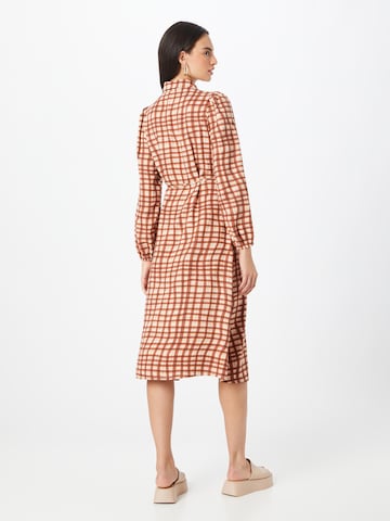 Compania Fantastica Shirt dress 'Vestido' in Brown