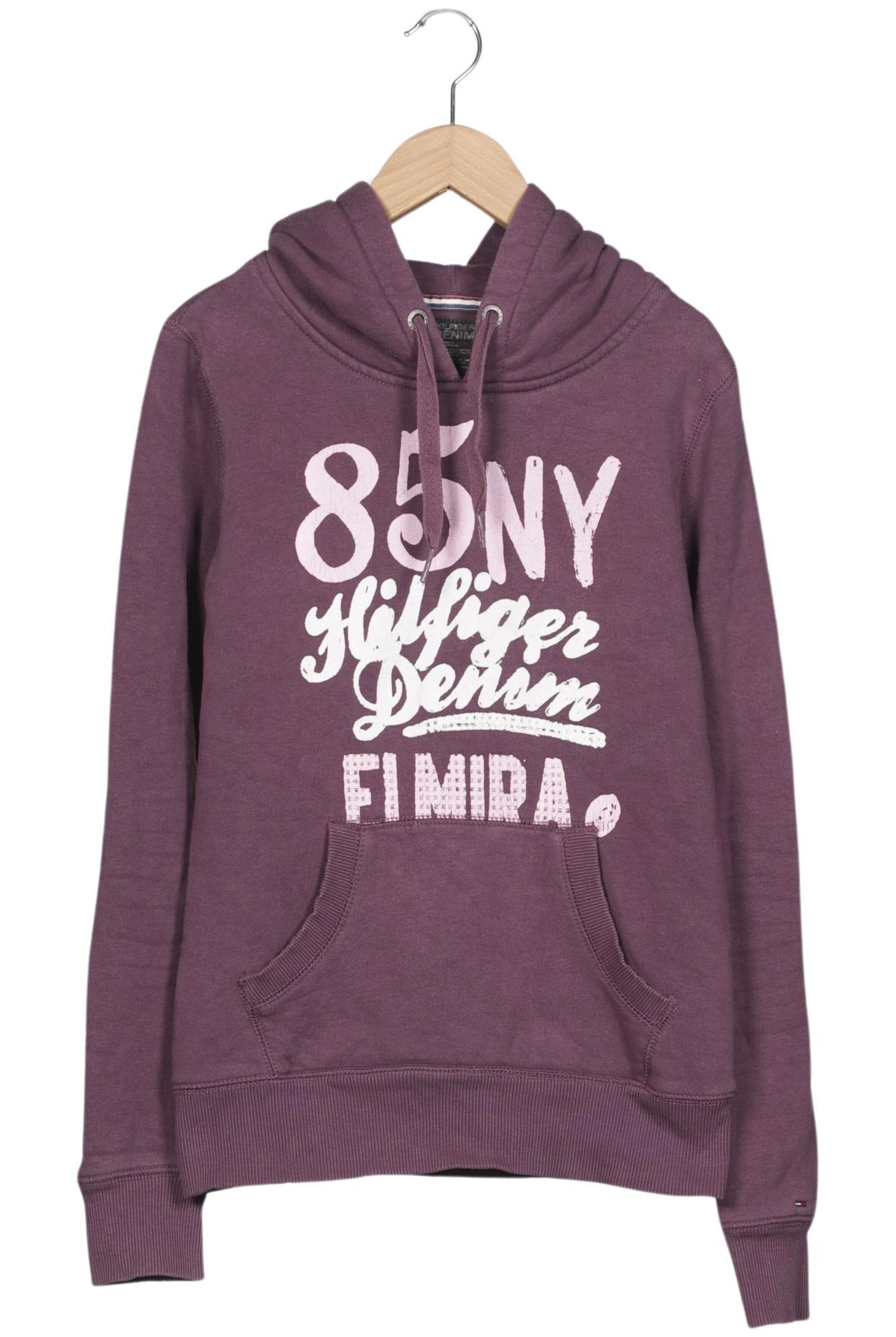 Tommy Jeans Sweatshirt & Zip-Up Hoodie in M in Purple: front