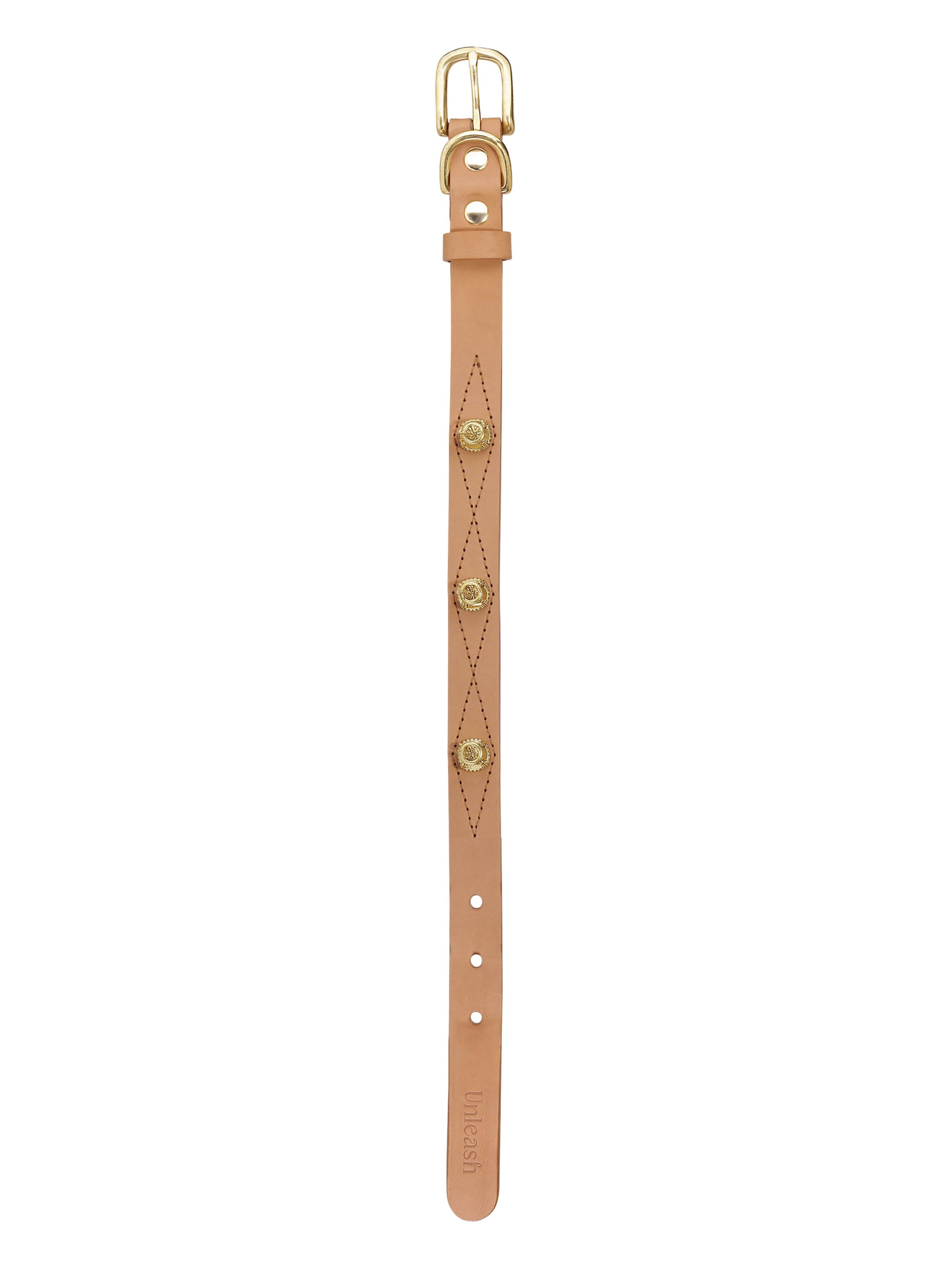 Unleash Cph Halsband in Brown