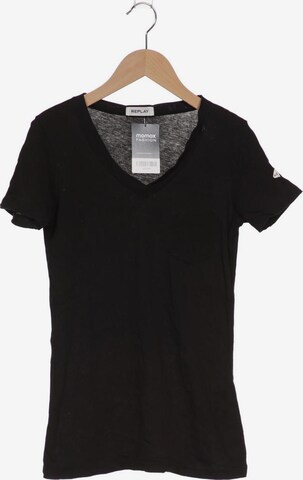 REPLAY Top & Shirt in XS in Black: front