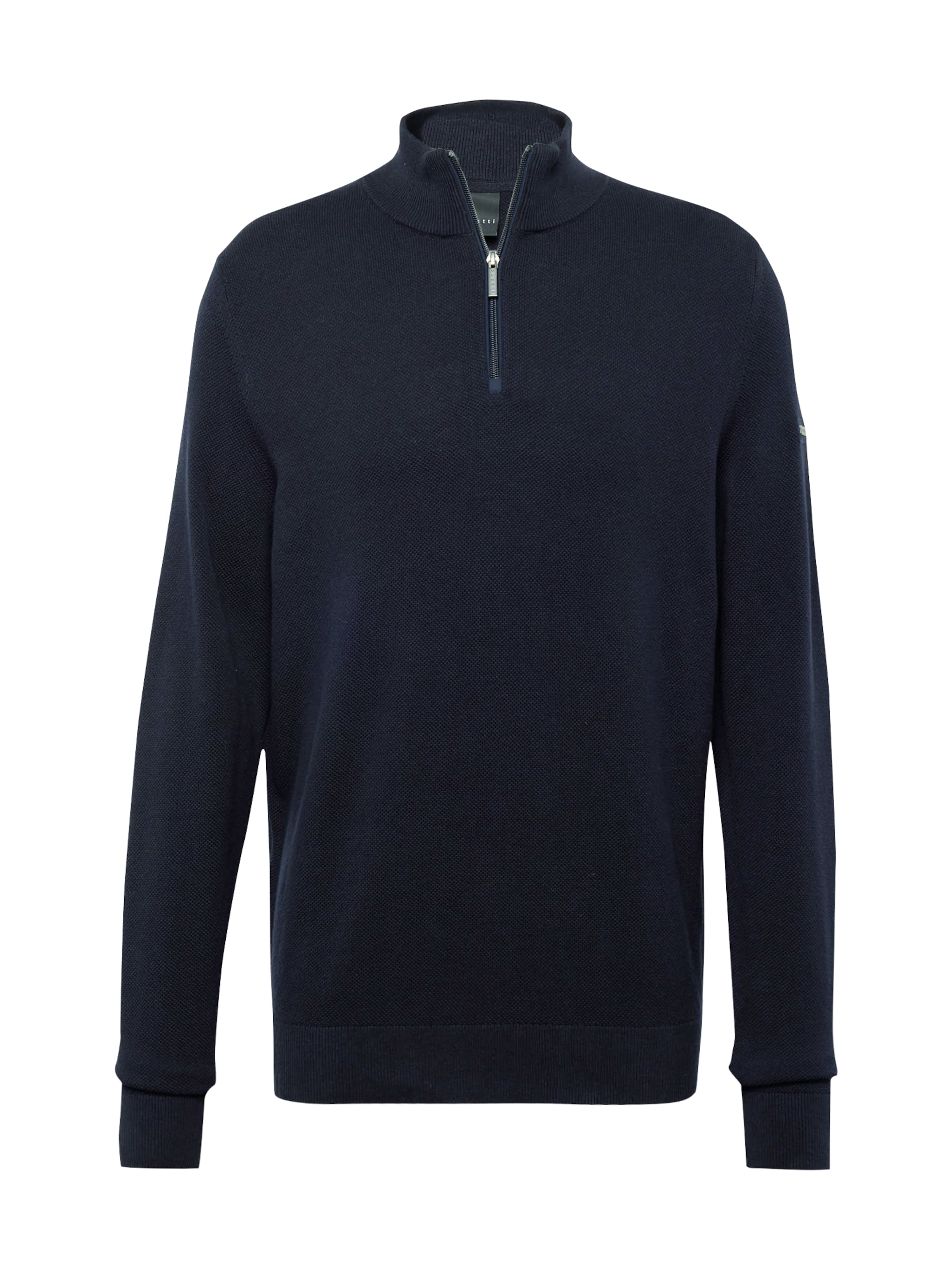 Pull-over bugatti en bleu : devant