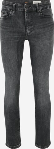 BOSS Slim fit Jeans 'Delaware' in Grey: front