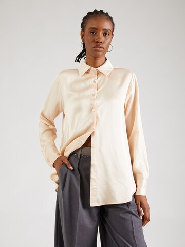 Key Largo Blouse 'LEILA' in Beige: voorkant