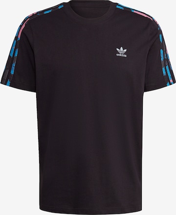 ADIDAS ORIGINALS Shirt 'Camo' in Black: front