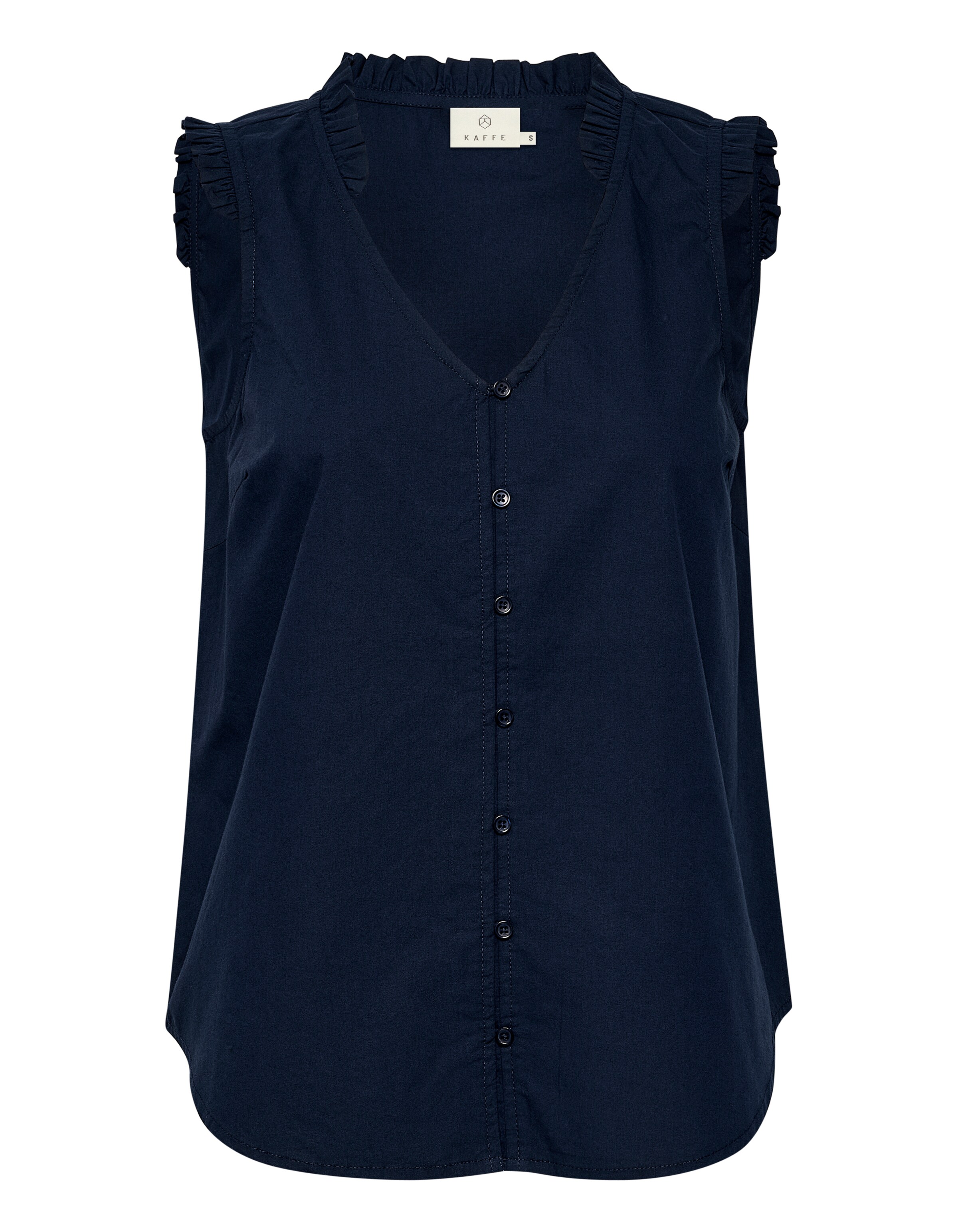 Kaffe Bluse 'Elene' in Blau: Vorderseite