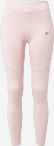 ELLESSE Slim fit Workout Pants 'Adattare' in Pink: front