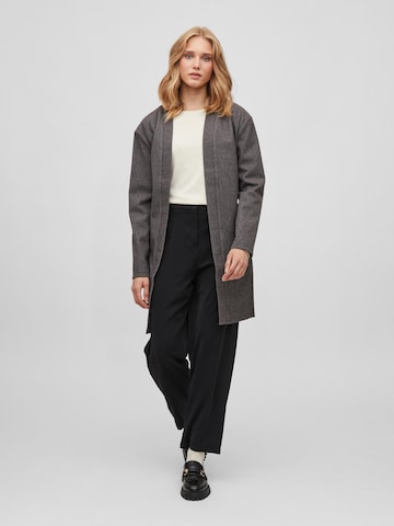 VILA Knit Cardigan 'Queni' in Grey