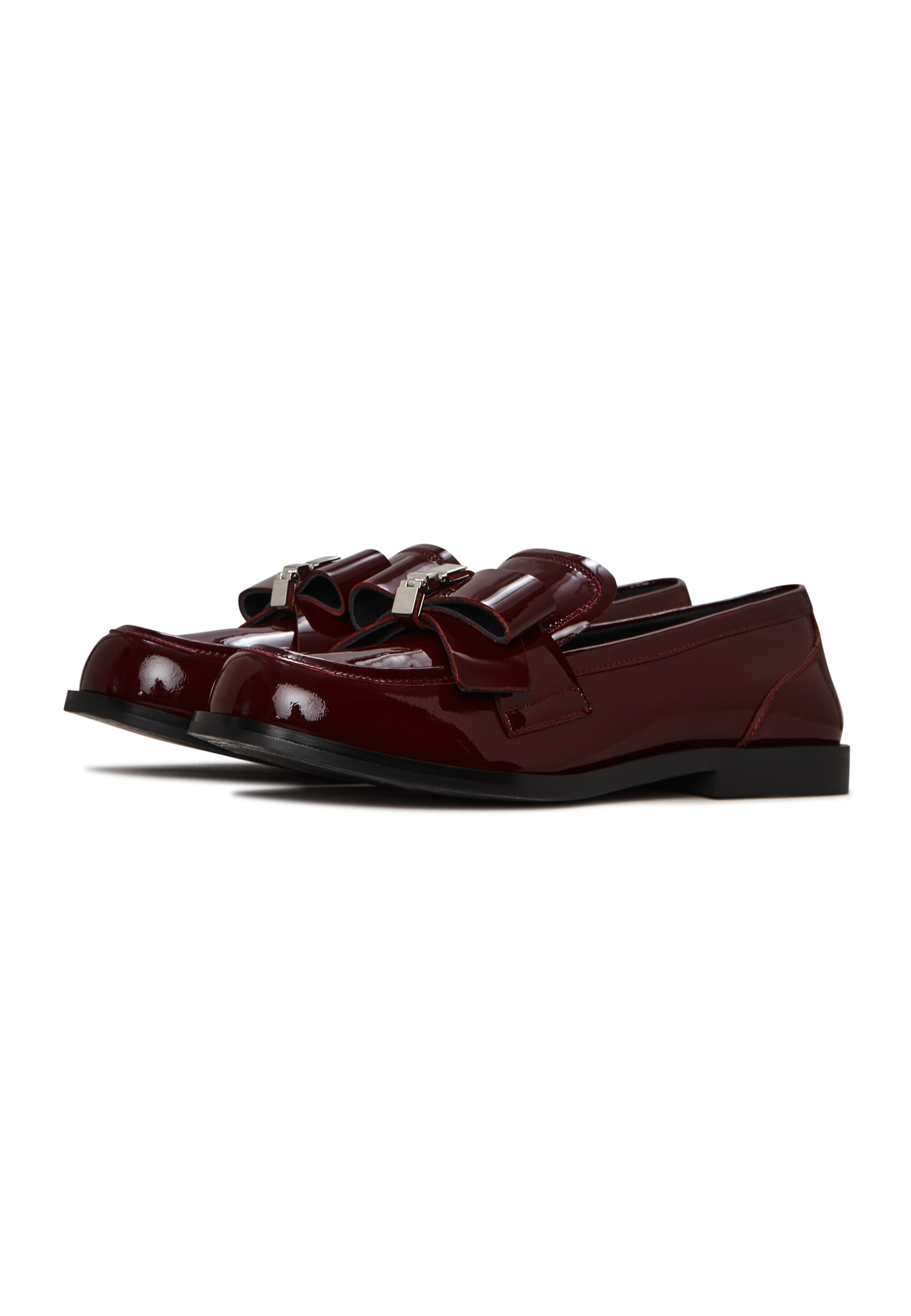 CESARE GASPARI Slip-ons in Red