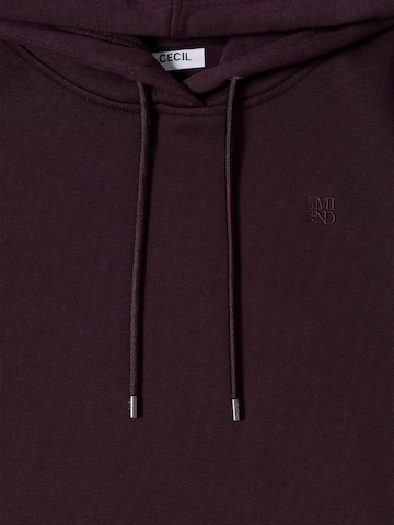 Felpa di CECIL in lilla