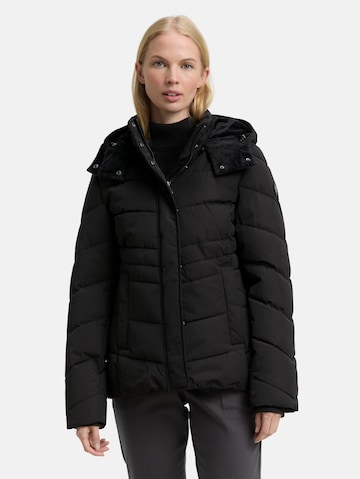 TOM TAILOR Winterjas in Zwart: voorkant