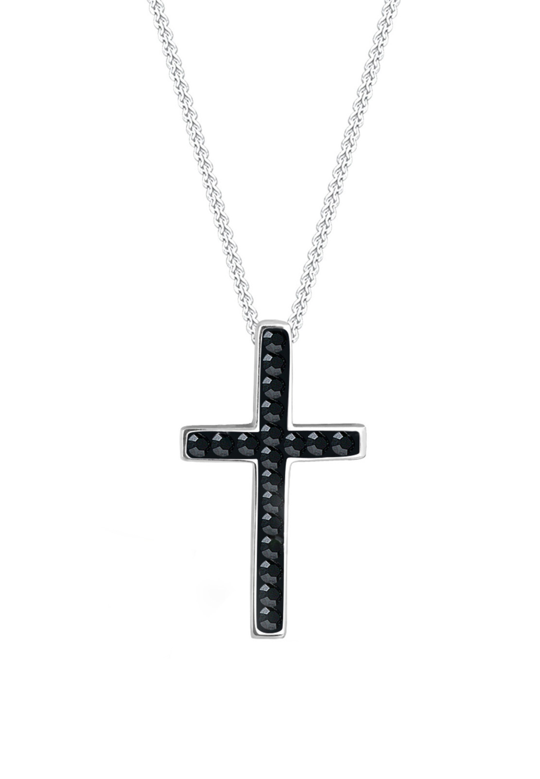ELLI Necklace 'Kreuz' in Silver