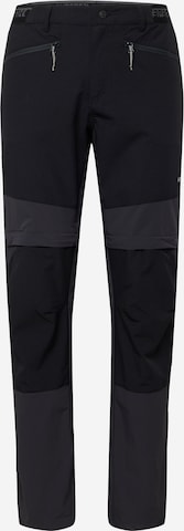 ICEPEAK Regular Outdoor trousers 'BRAHAM' in Black: front
