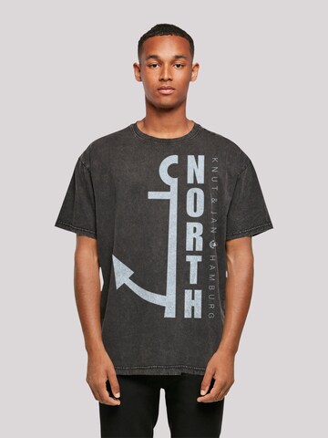 F4NT4STIC Shirt in Black: front