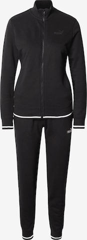 PUMA Облекло за трениране в черно: отпред