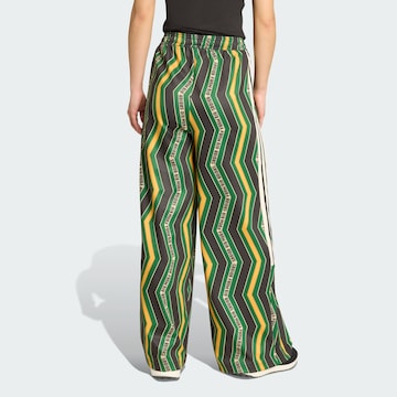 ADIDAS SPORTSWEAR Szeroka nogawka Spodnie sportowe 'Adidas x FARM' w kolorze czarny