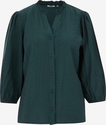 WE Fashion Pusero värissä vihreä: etupuoli