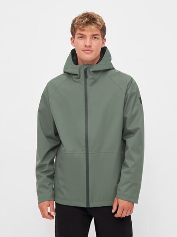 Derbe Performance Jacket 'Deutby' in Green: front