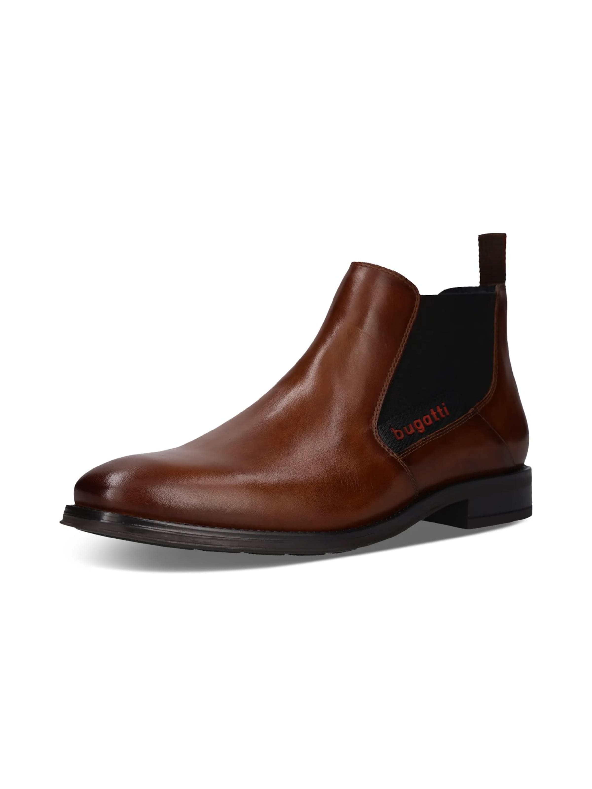 Boots chelsea di bugatti in marrone: frontale