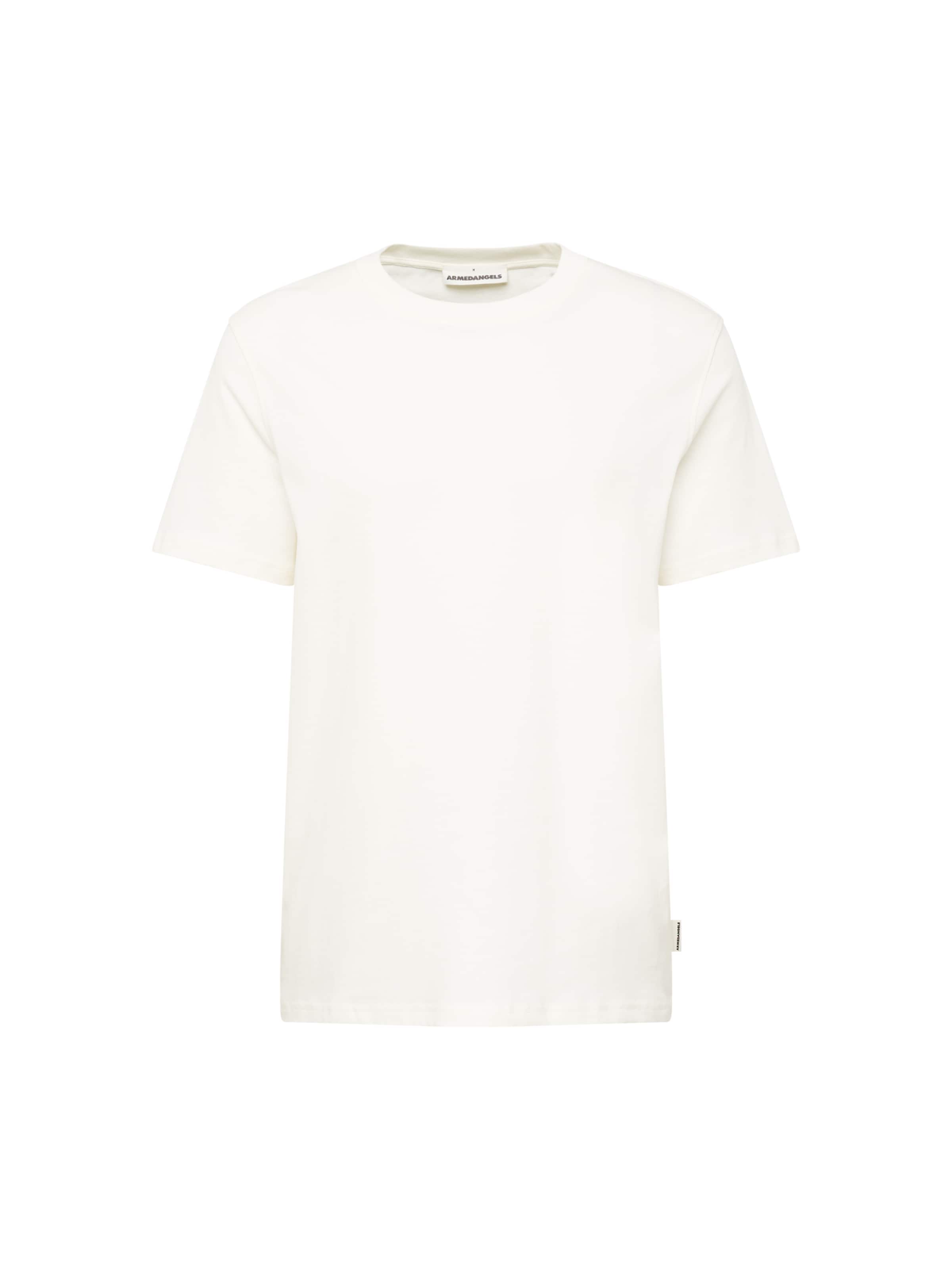 ARMEDANGELS Shirt 'MAARKOS' in Wit: voorkant