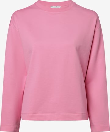 Marie Lund Sweatshirt in Roze: voorkant