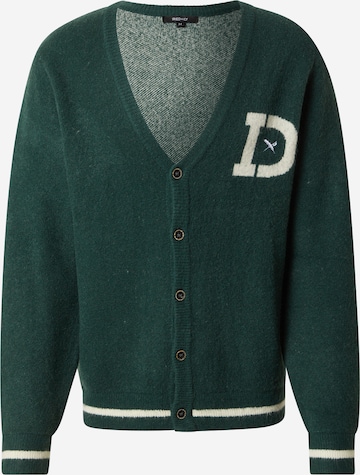 Iriedaily Knit cardigan in Green: front
