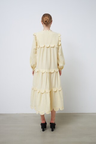 Stella Nova Shirt dress 'Loan' in Yellow