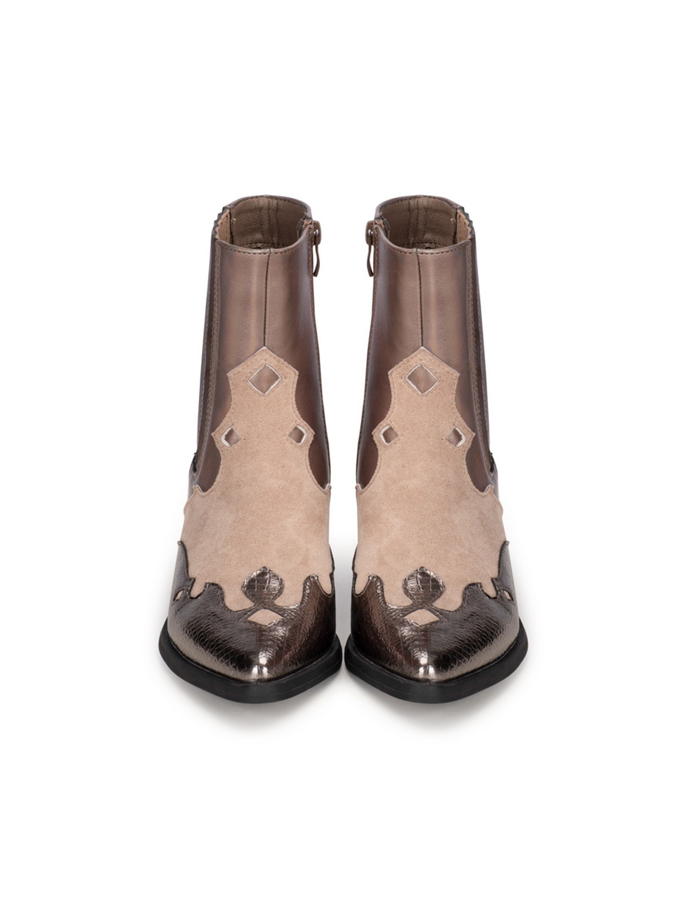 Boots 'Roxi' POSH by Poelman en marron