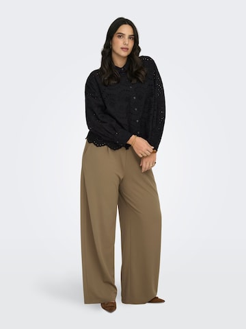 ONLY Carmakoma Blouse 'CARVALAIS' in Black