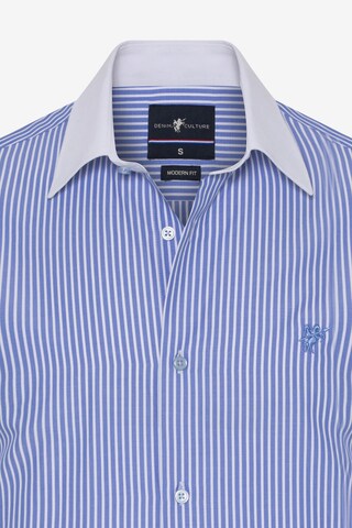 DENIM CULTURE Regular fit Overhemd in Blauw