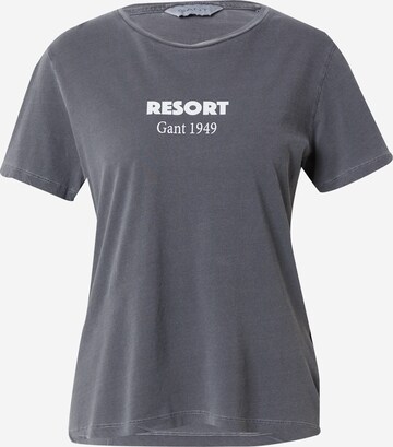 GANT T-Shirt 'RESORT' in Grau: predná strana