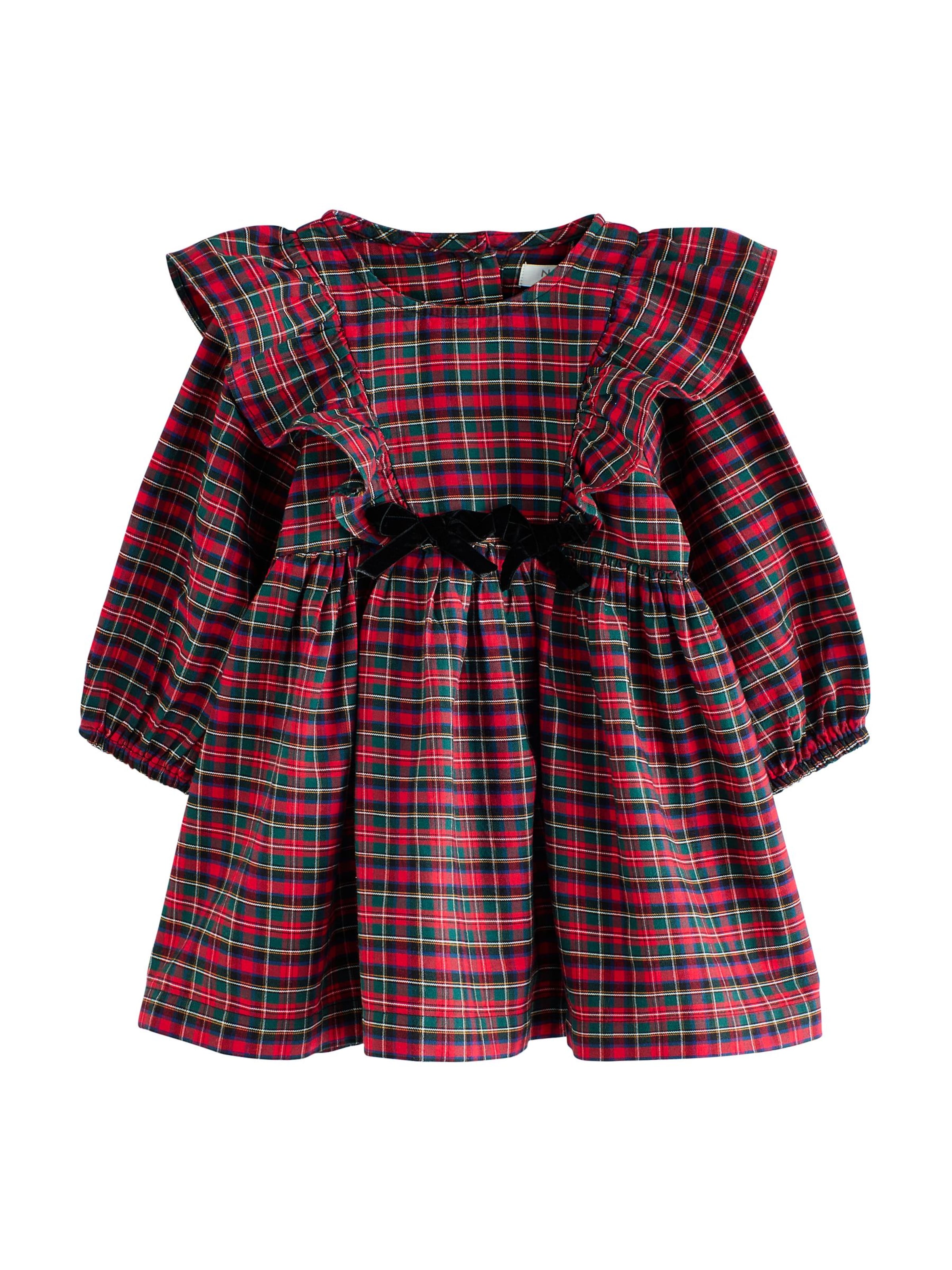 Next - Vestido en rojo: frente