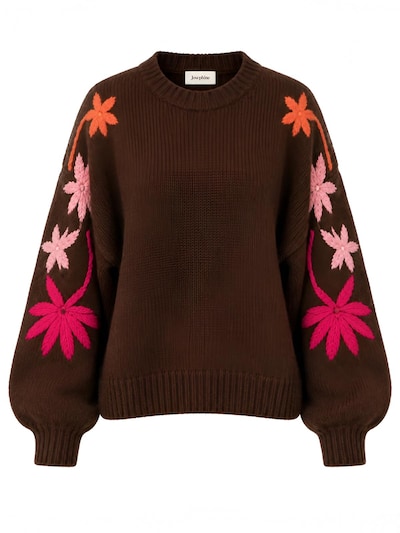 Josephine Label Sweater 'Camisola Flower' in XXXL in Brown, Item view