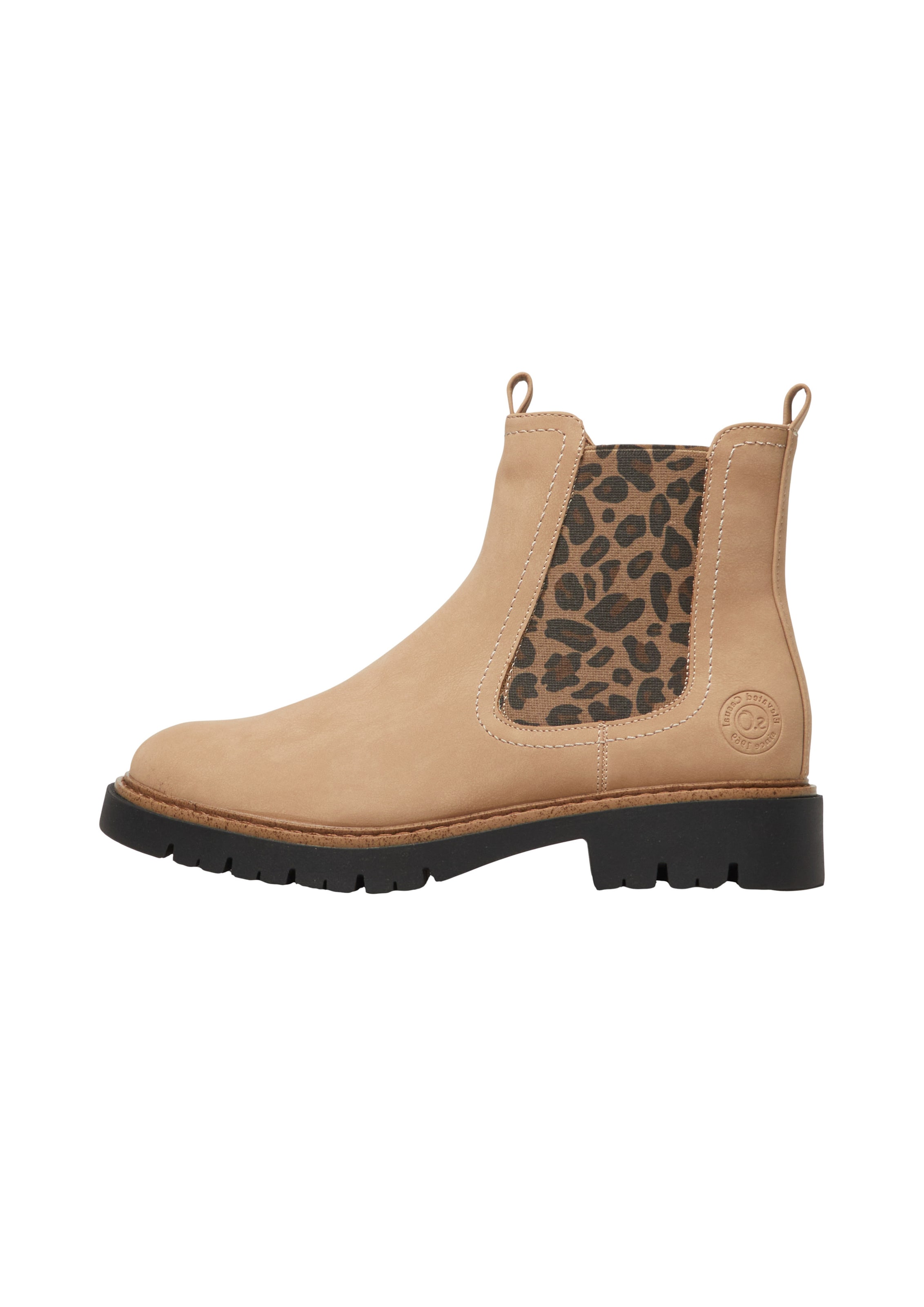 s.Oliver Chelsea boots in Bruin: voorkant