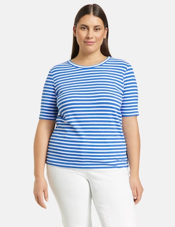 SAMOON T-Shirt in Blau: predná strana