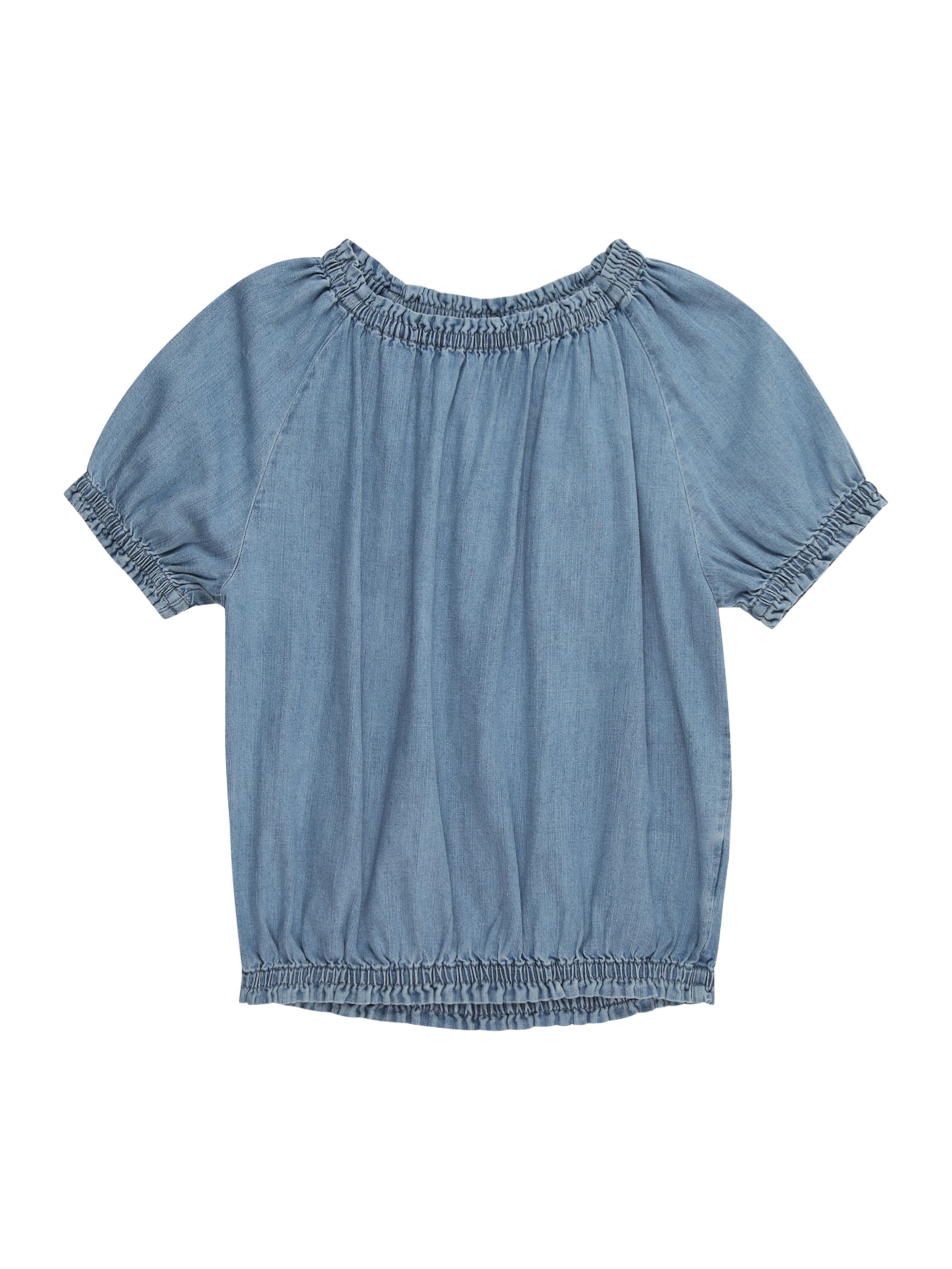 ONLY GIRLS Bluse 'YOSHI' i blå: forside