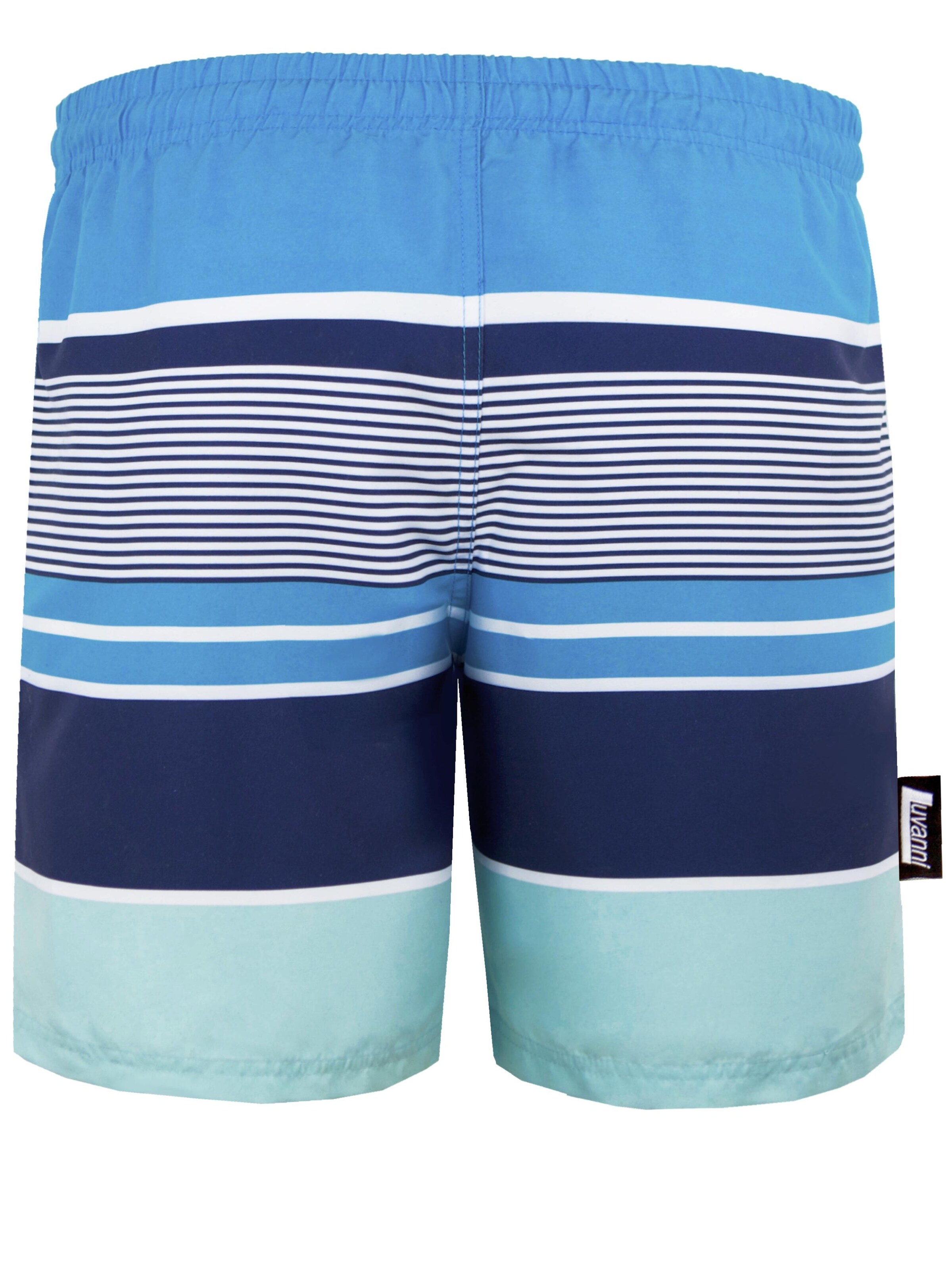 Luvanni Badeshorts 'Boardshorts Style 593 Streifen'‌‌‌‌‌‌‌ in Blau