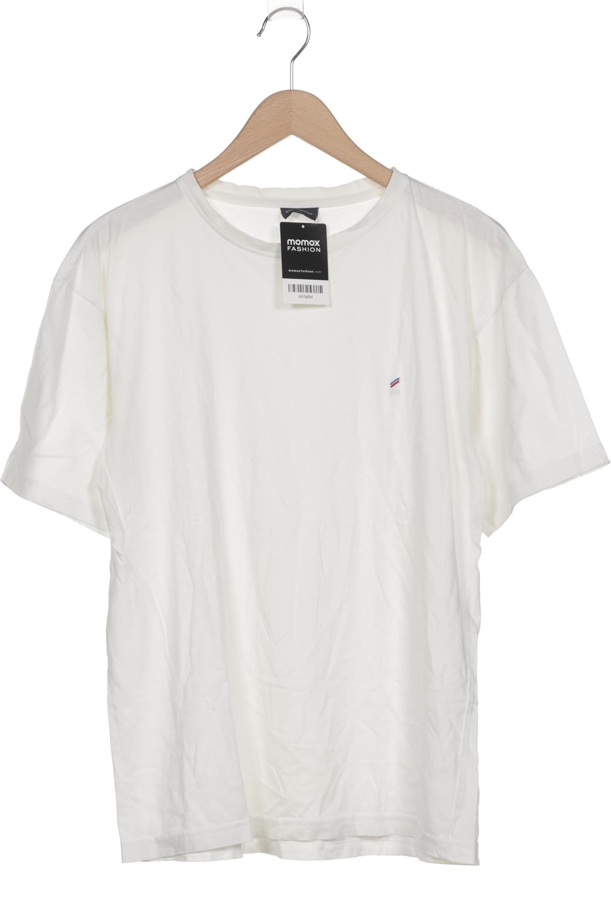 HECHTER PARIS Shirt in L-XL in White: front