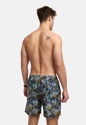 Shorts de bain 'Sandrino' INDICODE JEANS en bleu