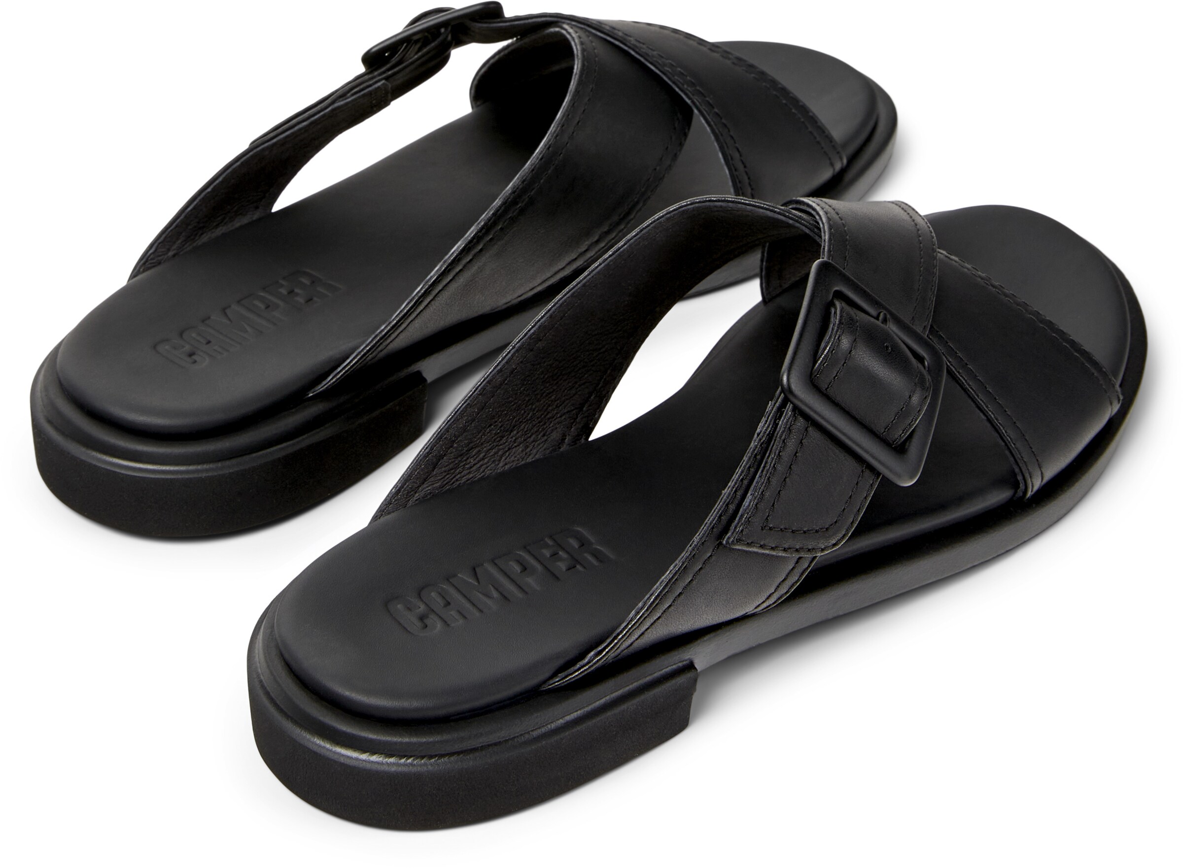 CAMPER Sandals 'Edy' in Black