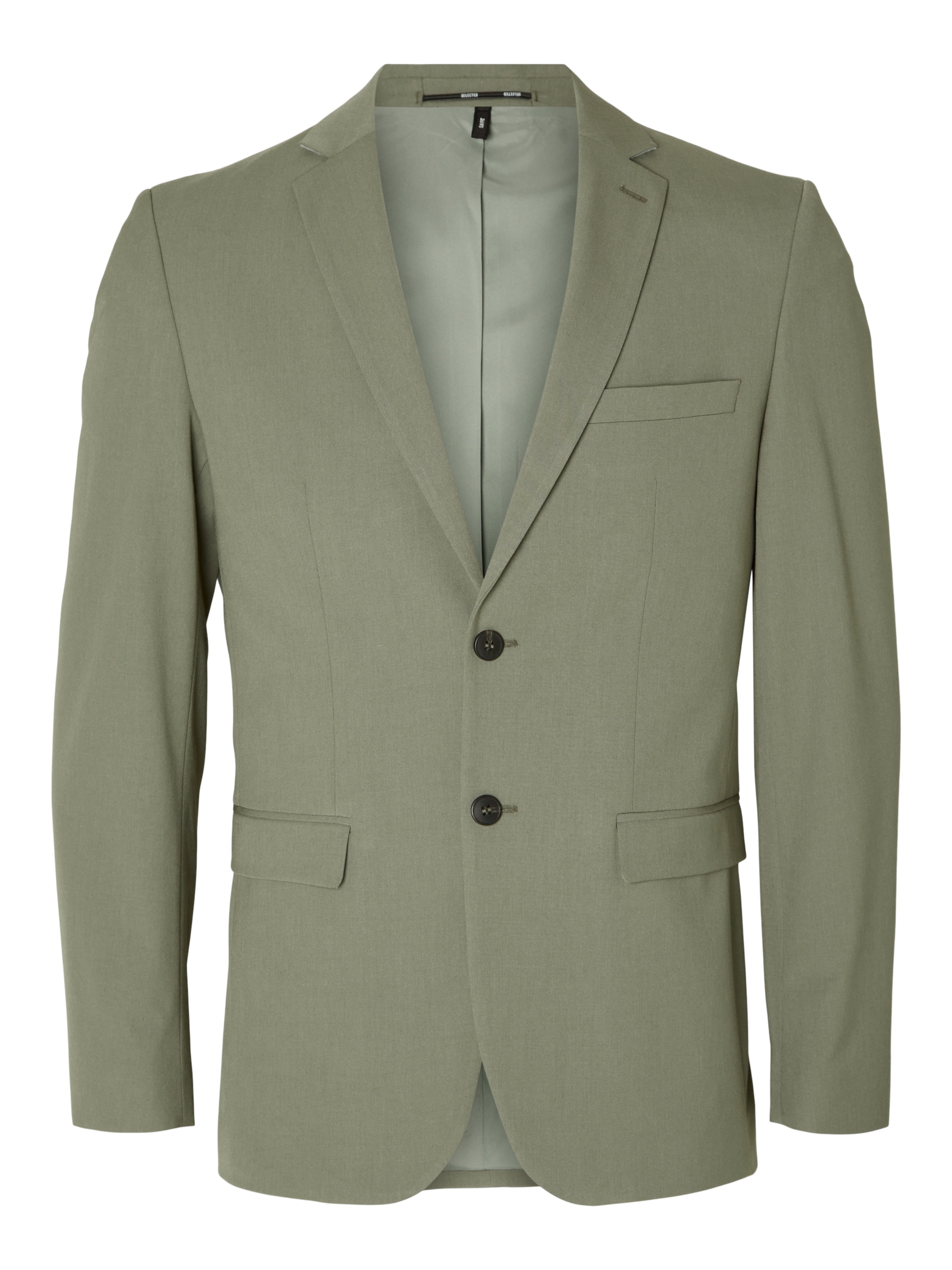 SELECTED Slim fit Suit Jacket 'SLHLiam' in Green: front