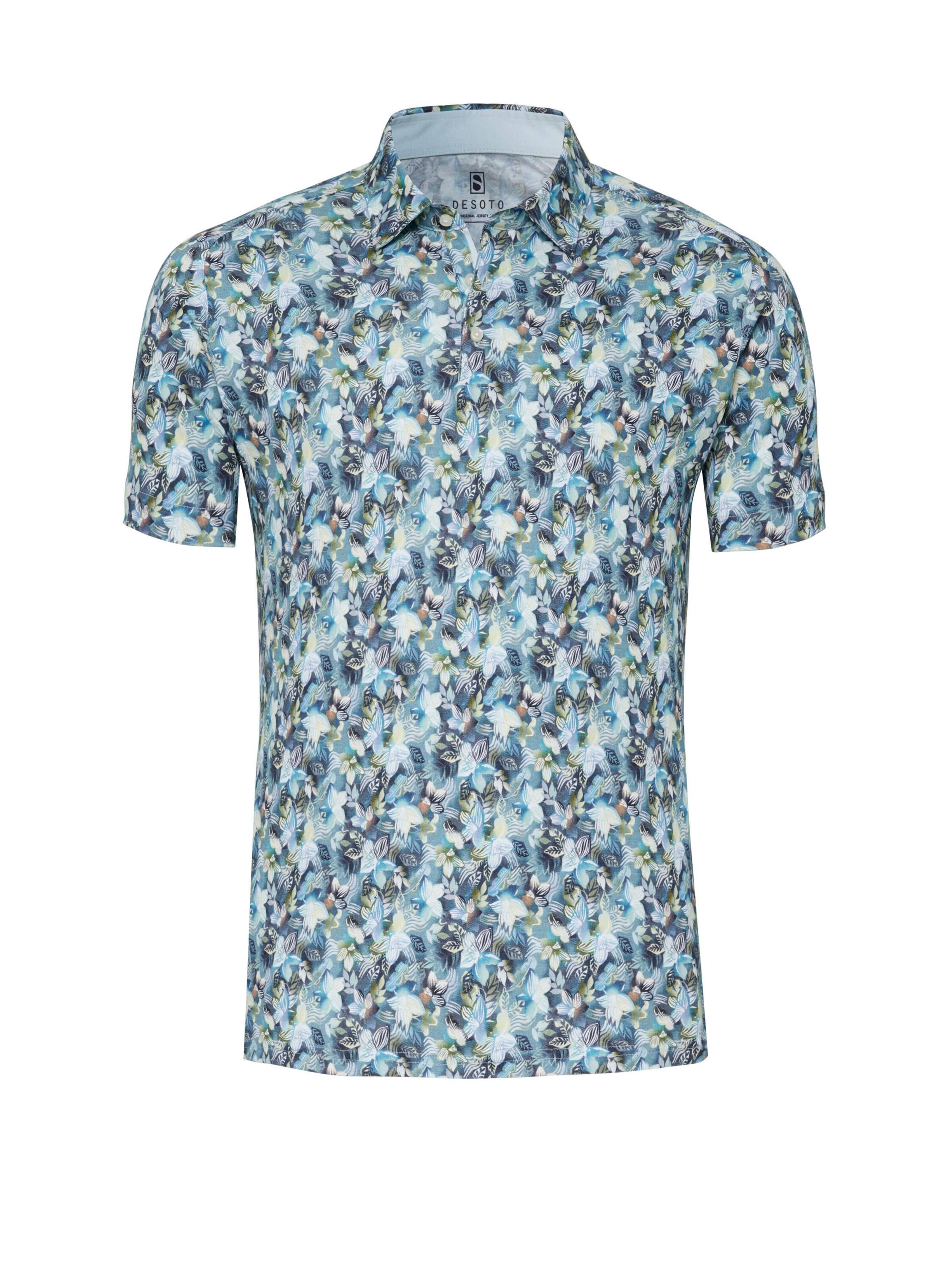 DESOTO Shirt in XXXL in aqua / mischfarben, Produktansicht