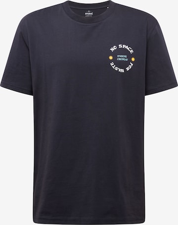 Mavi Shirt 'NO SPACE' in Schwarz: predná strana
