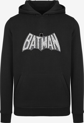 Sweat-shirt 'DC Comics Superhelden Batman Retro' F4NT4STIC en noir : devant