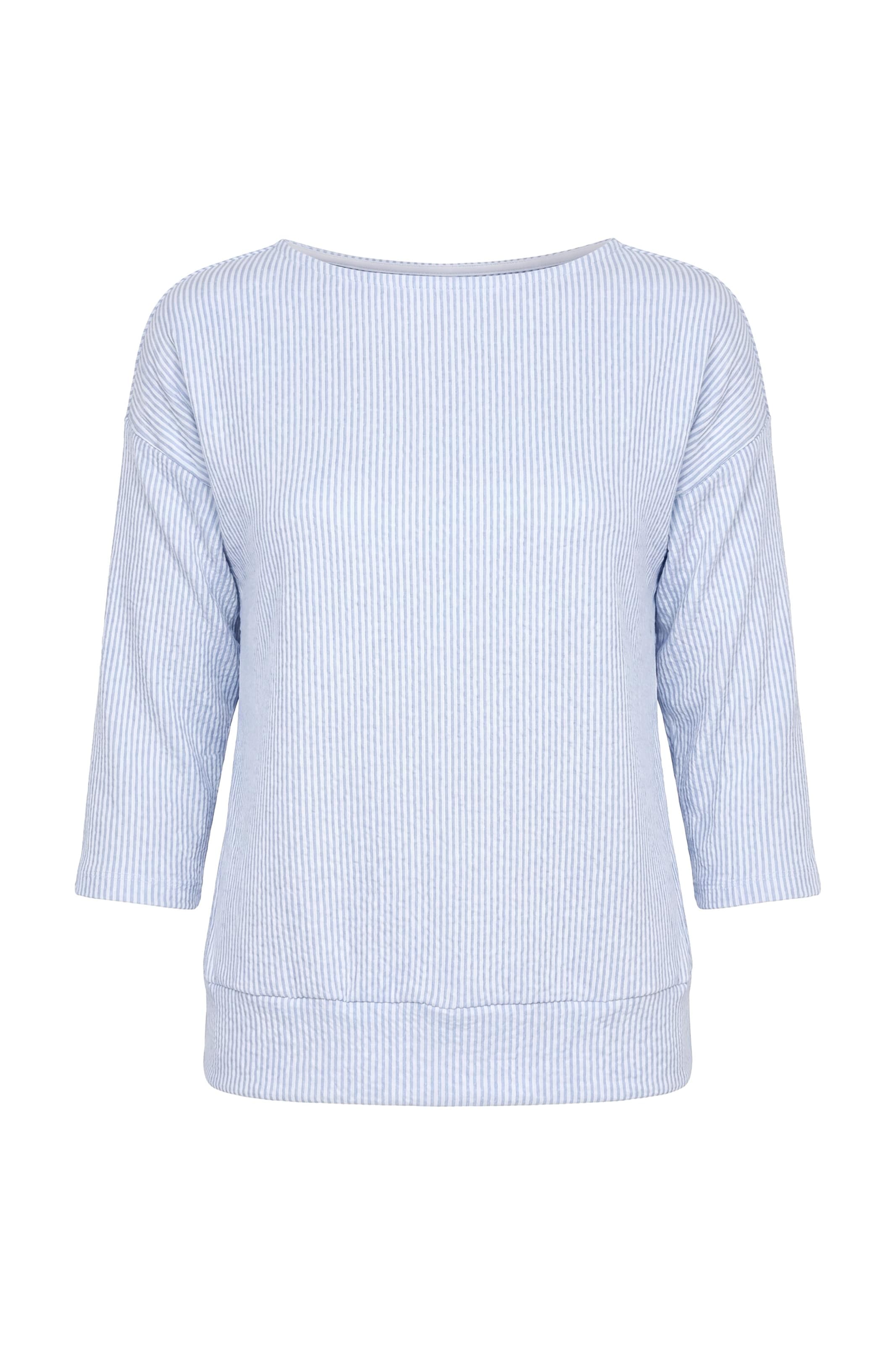 Ulla Popken Sweatshirt in Blue: front